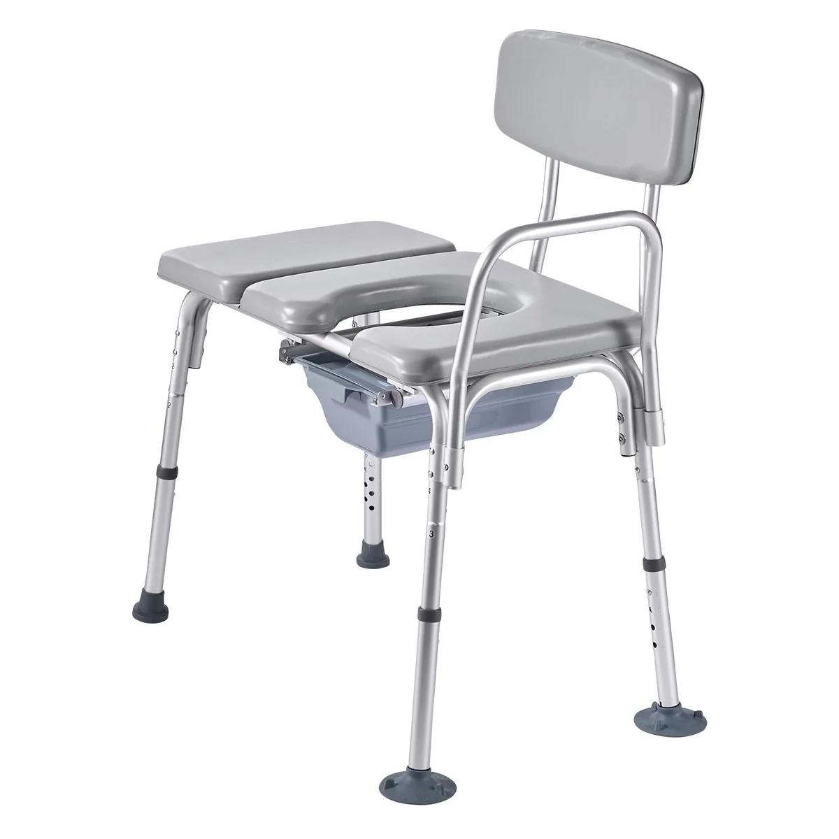 VEVOR VEVOR Bedside Commode Chair 500 lbs 4-in-1 5L Bucket FBL760639 — product photo