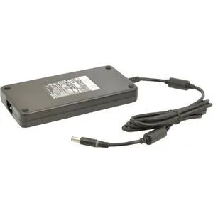 Black rectangular Dell 240W AC adapter with detachable 6ft power cord