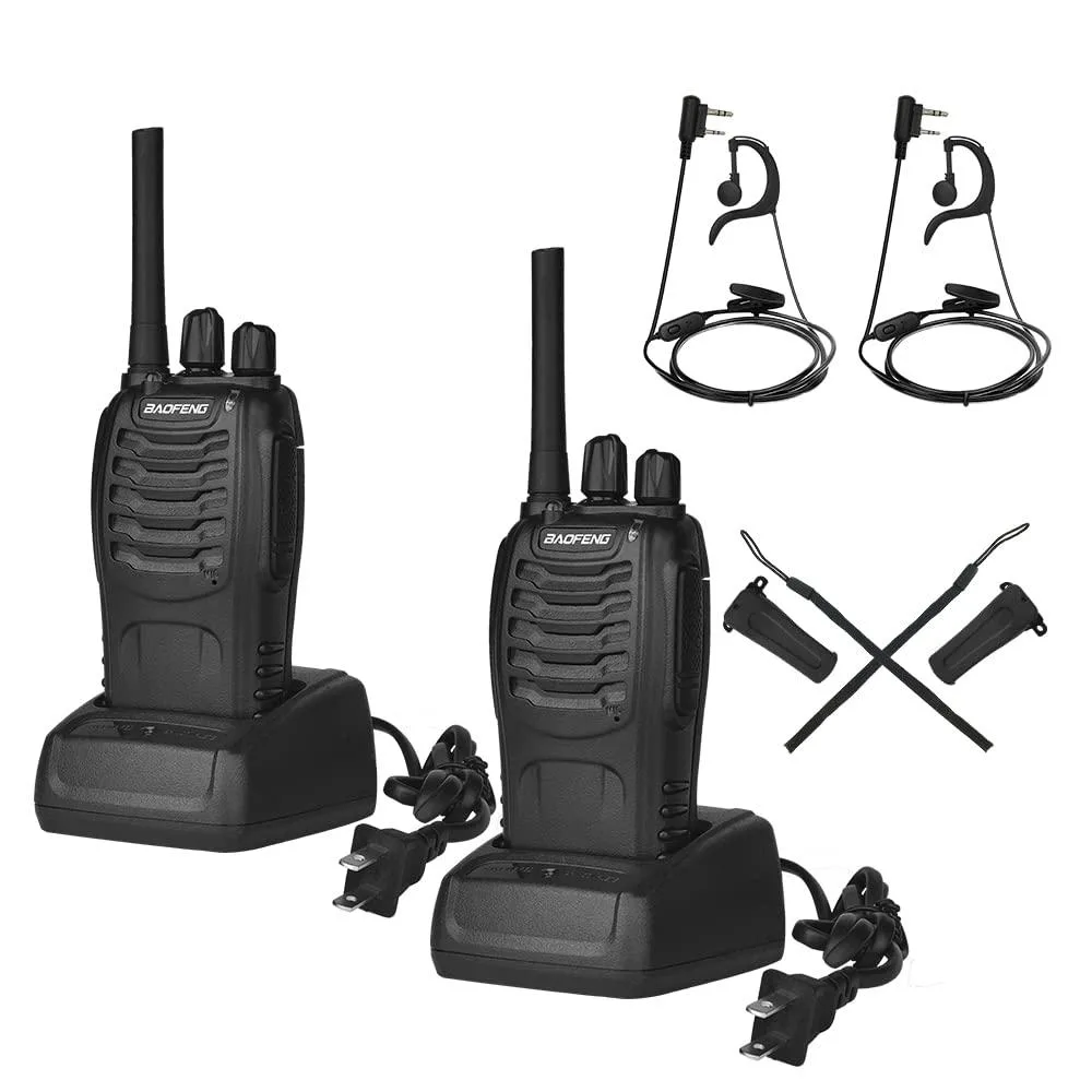 KEHIPI KEHIPI 88A two-way radio 16 channel 3.0 km 2 pack black — product photo