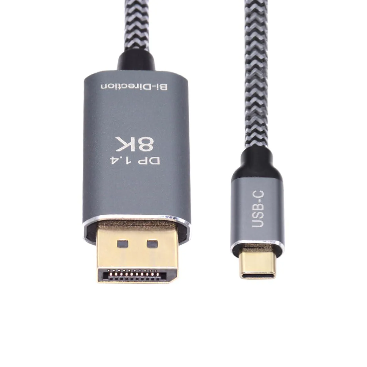 Fervit Fervit Reversible DP to USB-C 8K60 1.8m cable — product photo