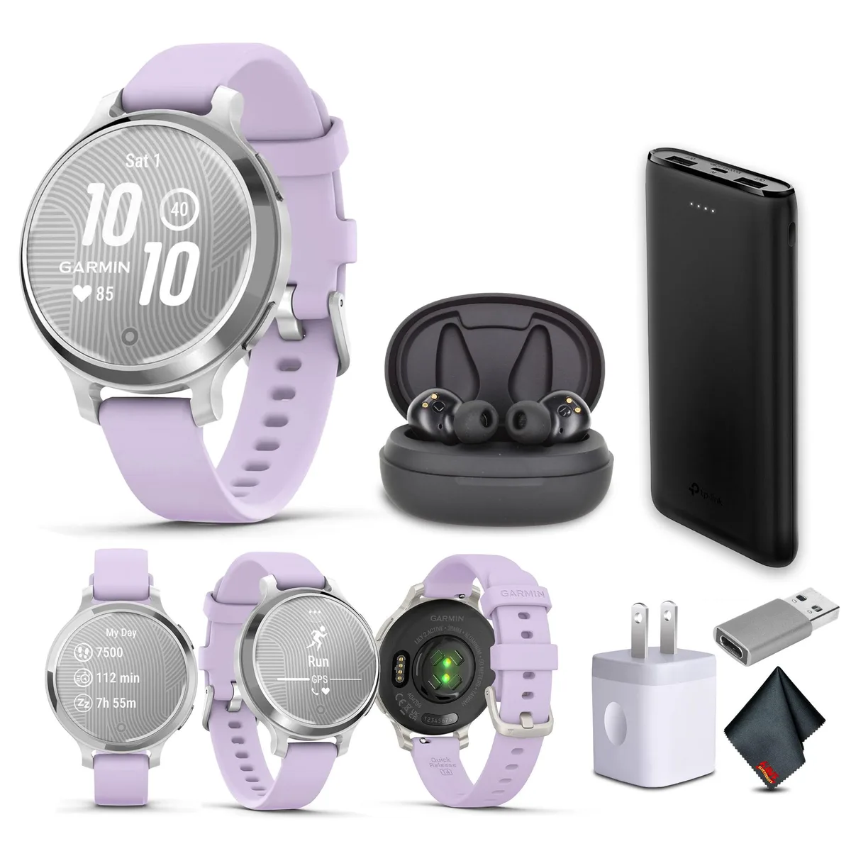 Garmin Garmin Lily 2 Active Smartwatch Light Purple 1.3" wearable technology — product photo