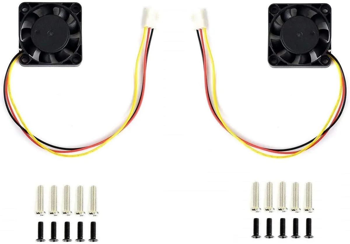 LORDWORLD LORDWORLD 2 Pack 5V Cooling Fan 40mm×40mm×10mm 3PIN Jetson Nano B01 — product photo