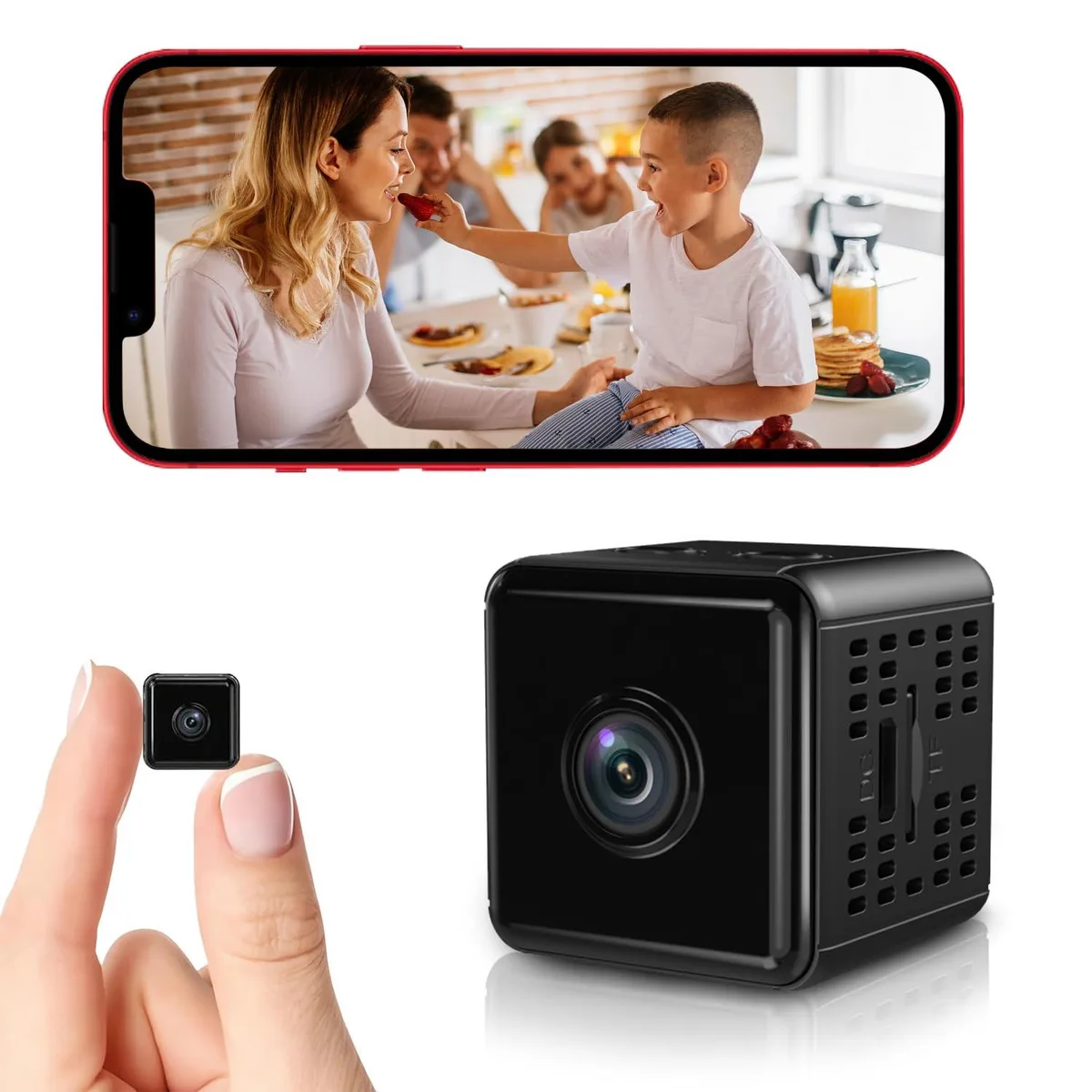  Smilephil 1080P WiFi Spy Camera Night Vision Motion Detection — product photo