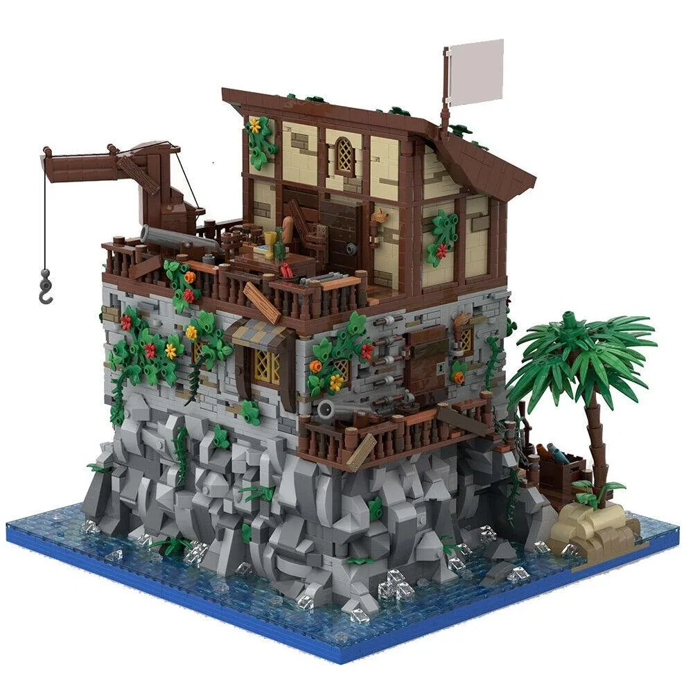 ZITIANYOUBUILD ZITIANYOUBUILD MOC-105796 Medieval Pirate's House 5887 Parts — product photo
