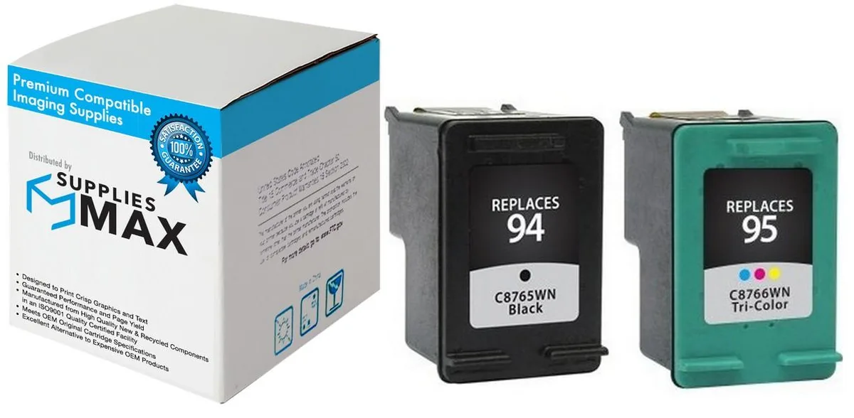 SuppliesMax SuppliesMax HP C9354FN Inkjet Combo Pack Black/Colour 480 Pages — product photo