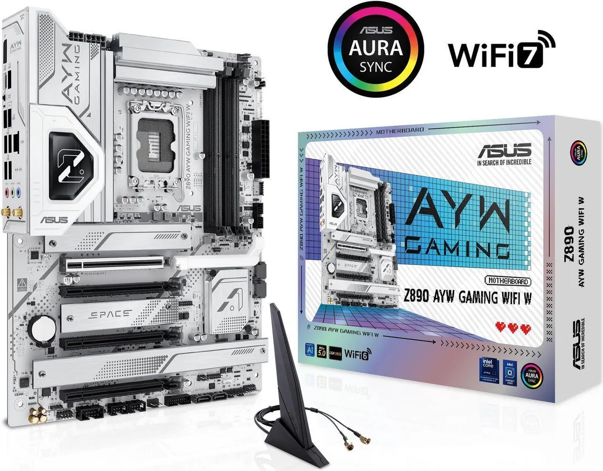 ASUS ASUS Z890 AYW GAMING WIFI W ATX Intel motherboard — product photo