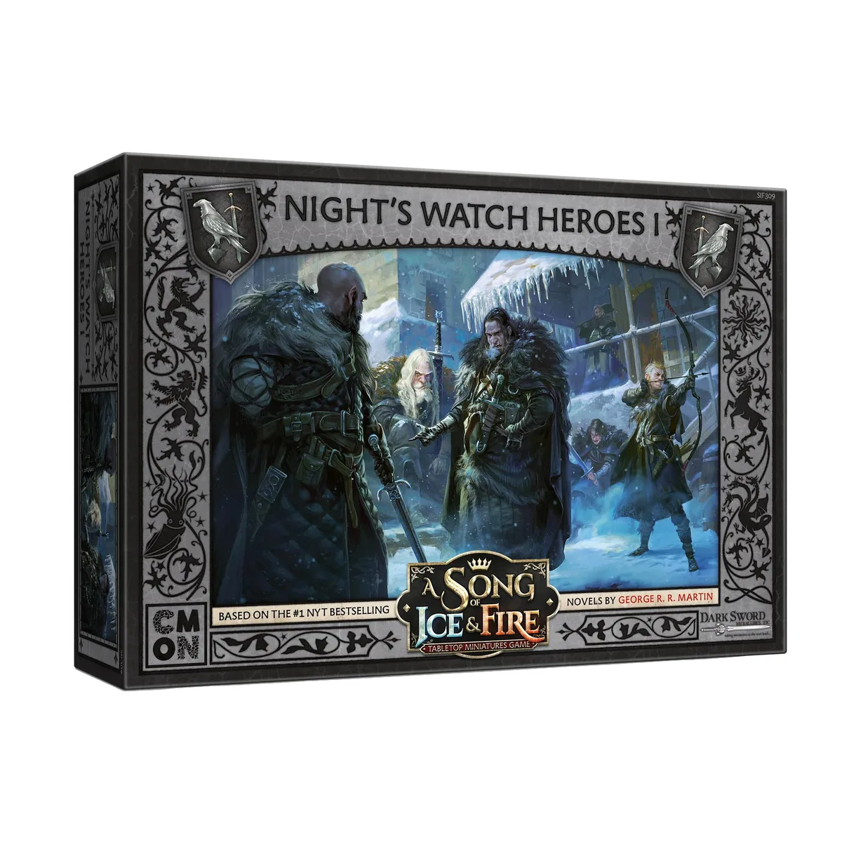 CMON CMON SIF1309 A Song of Ice and Fire Night's Watch Heroes I Box Set Game — product photo