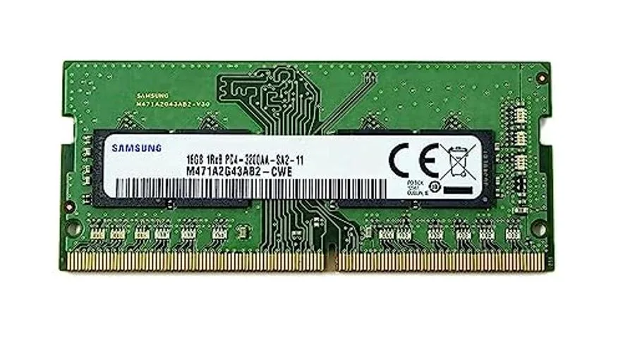 SAMSUNG SAMSUNG M471A2G43AB2-CWE 16GB DDR4 3200 SODIMM laptop RAM — product photo