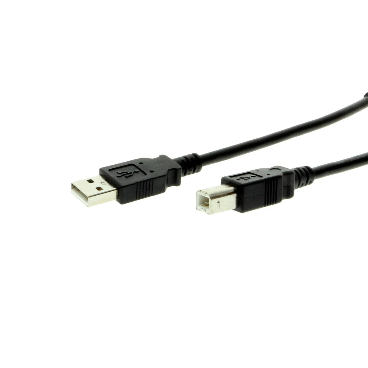 USBGear USBGear USBG-1680 USB A to B Cable 8 inch Black — product photo