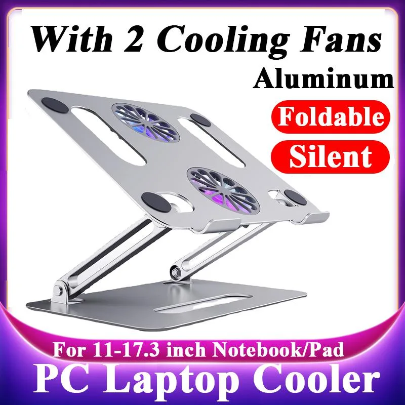 LUOM LUOM P43F laptop cooling pad dual fan 11-17.3in silver — product photo