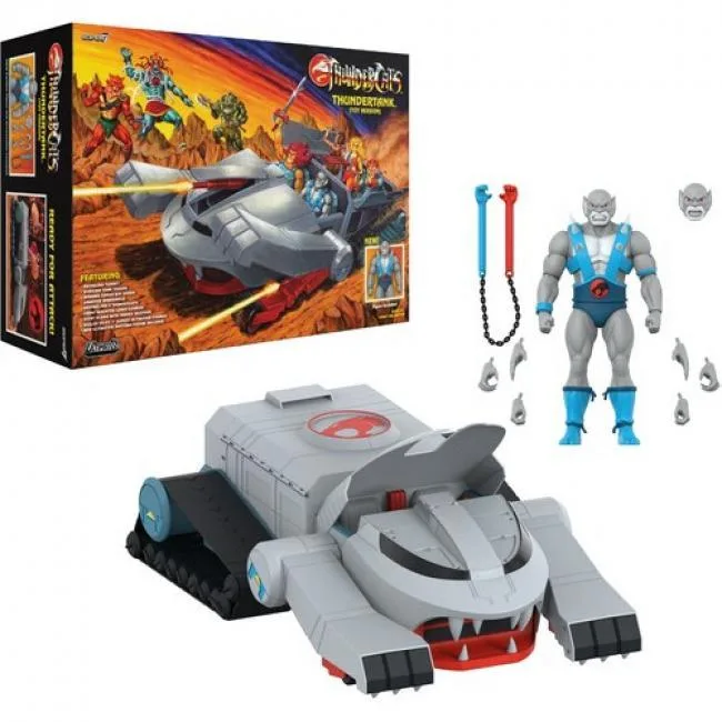 Super7 Super7 UL-THUN-11588 Thundertank with Panthro action figure — product photo