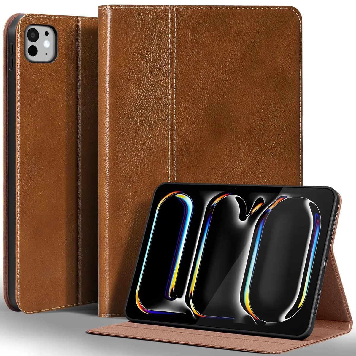 GSM Outdoors GSM Outdoors 2 in 1 Accessory for iPad Pro 11 Inch M5 M4 2025 2024 Yellow Brown — product photo