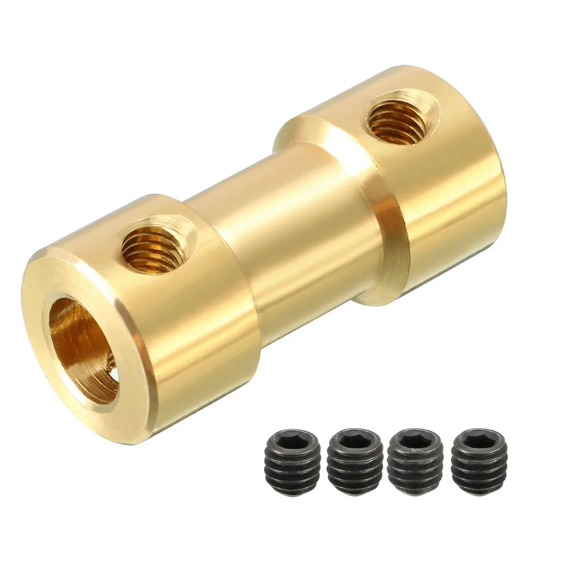 Unique-Bargains Unique-Bargains Shaft Coupler 2mm x 4mm Gold Tone — product photo