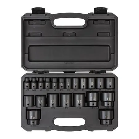 TEKTON TEKTON SID92302 1/2 Inch Drive 6-Point Impact Socket Set, 21-Piece — product photo