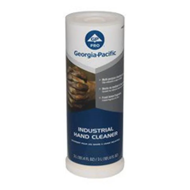 White cylindrical tube of lemon hand cleaner paste 3000 ml