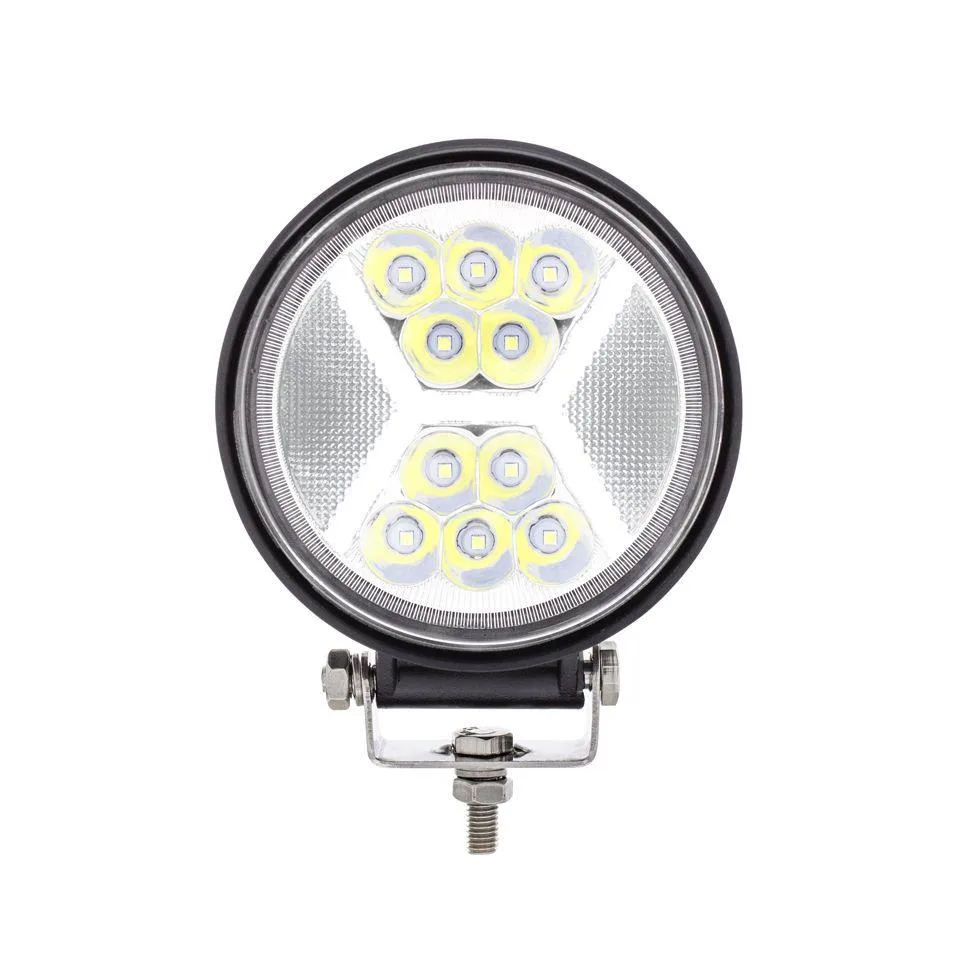 United Pacific Industries United Pacific Industries 36457 4.5" 24 LED Work Light With "X" White Light Guide — product photo