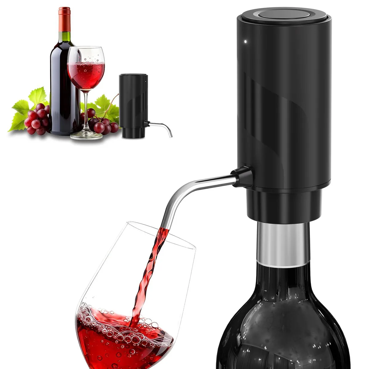  MAXI-MATIC KD-7 Electric Wine Aerator 2 Slices — product photo
