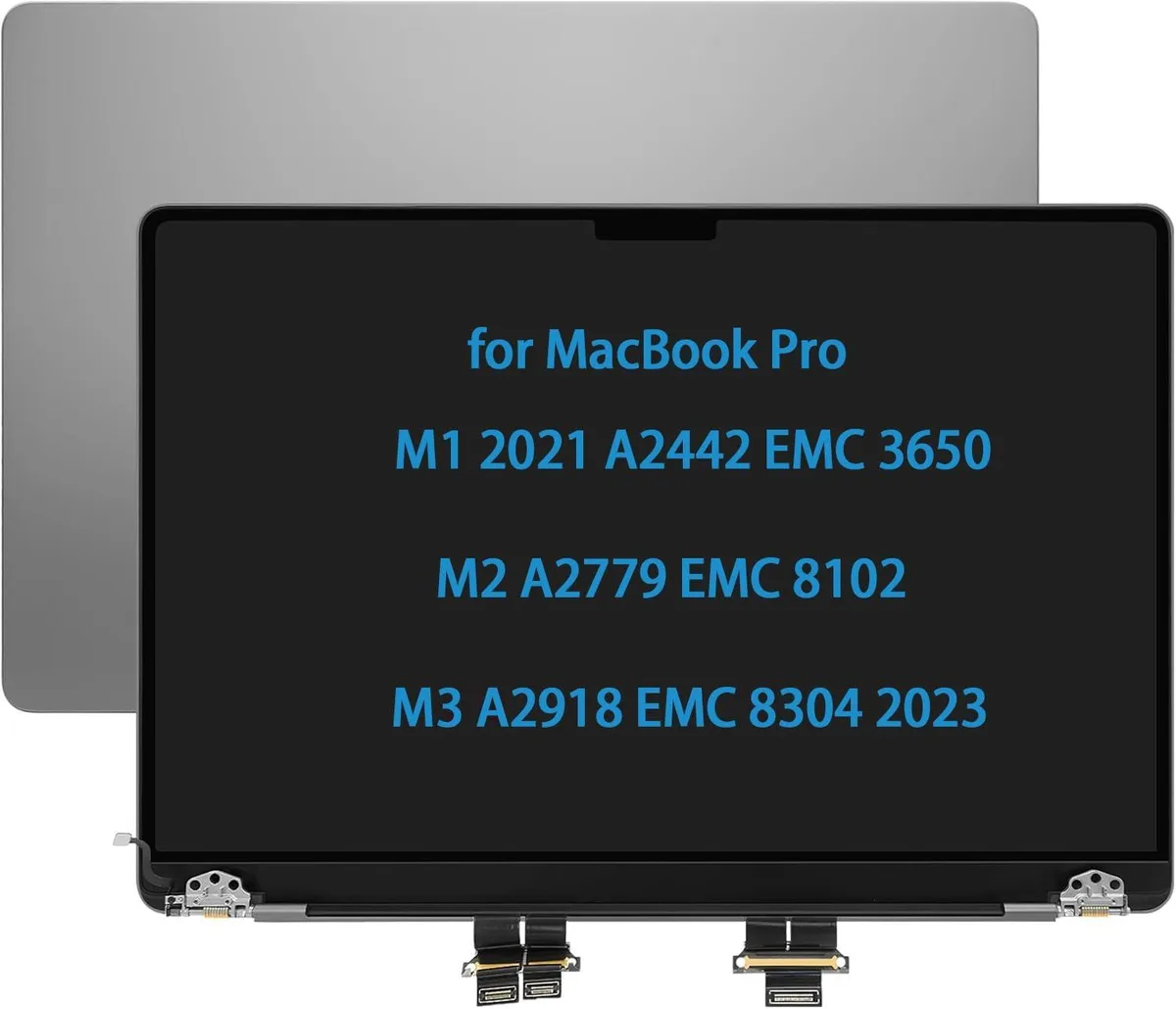 NUOLAISUN NUOLAISUN 14" MacBook Pro M1 M2 M3 Top Assembly Space Gray 2021 2023 — product photo