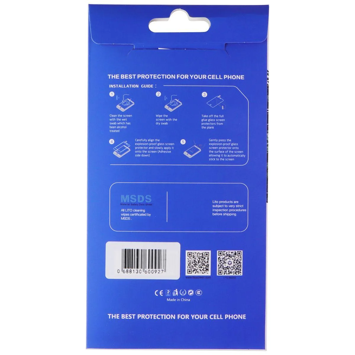 Lito Children’s Wear Lito Children’s Wear 2.5D Full Glue Tempered Glass Screen Protector for Moto G62 5G — product photo