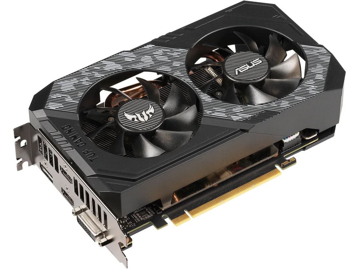 ASUS ASUS TUF-RTX2060-O6G-GAMI GeForce RTX 2060 6GB GDDR6 graphics card — product photo