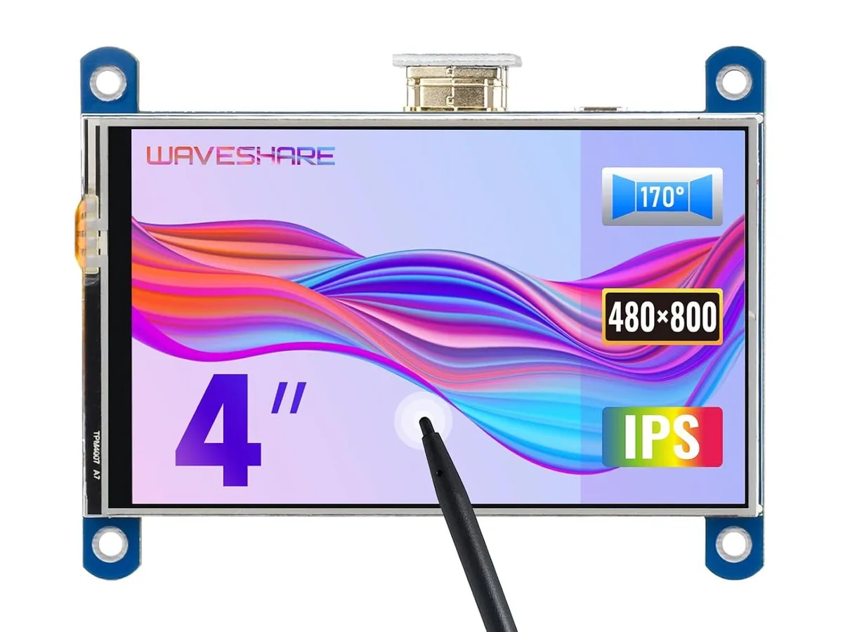 LORDWORLD LORDWORLD 4 inch IPS Touch Screen 800x480 Resistive — product photo