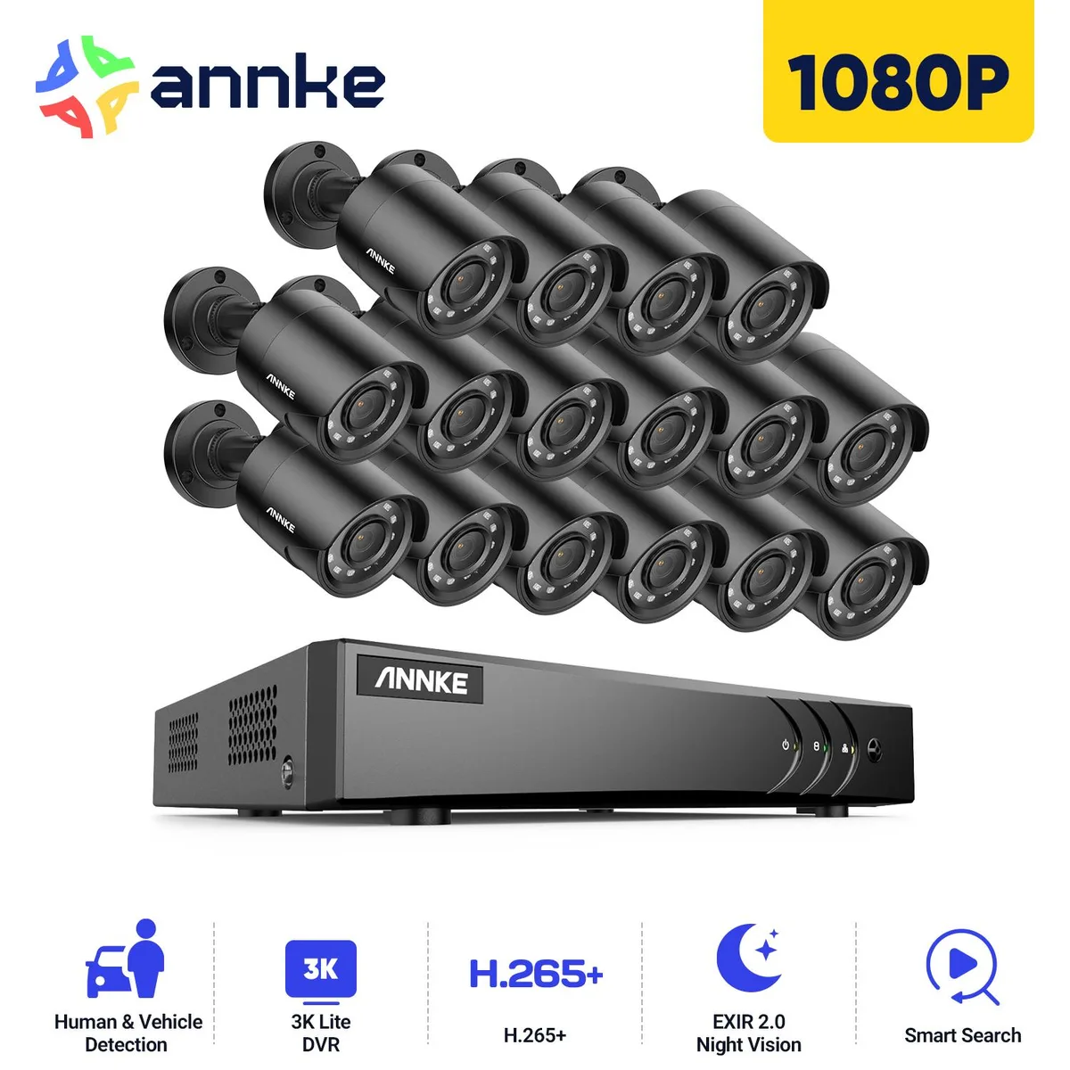 Annke Annke 16CH 3K Lite Surveillance Security System — product photo