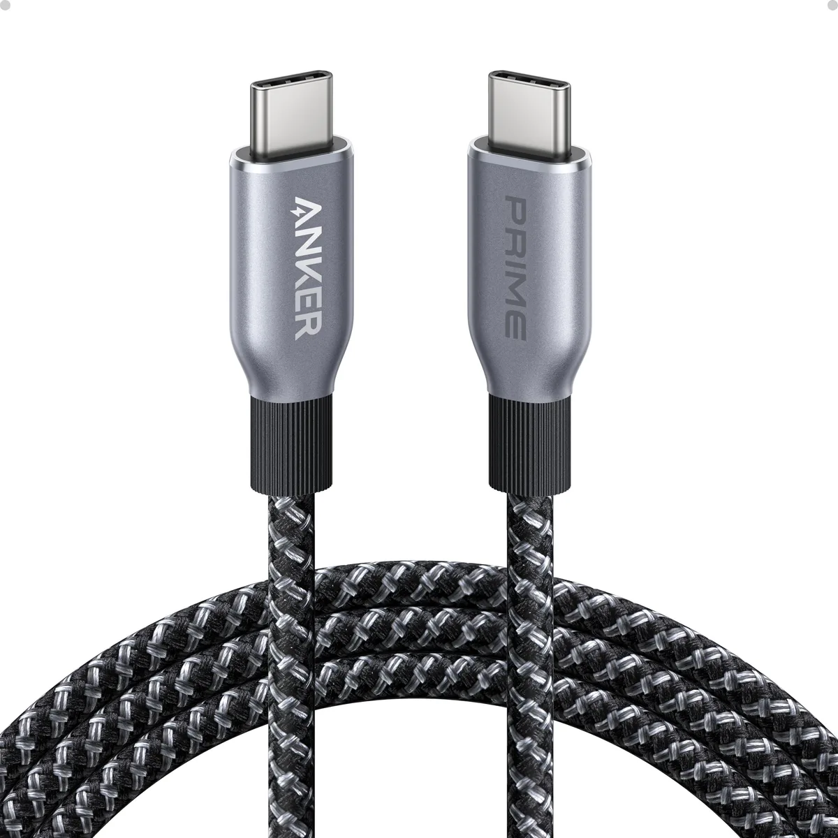  Anker Prime USB-C to USB-C Cable 6 ft 240W Upcycled-Braided — product photo
