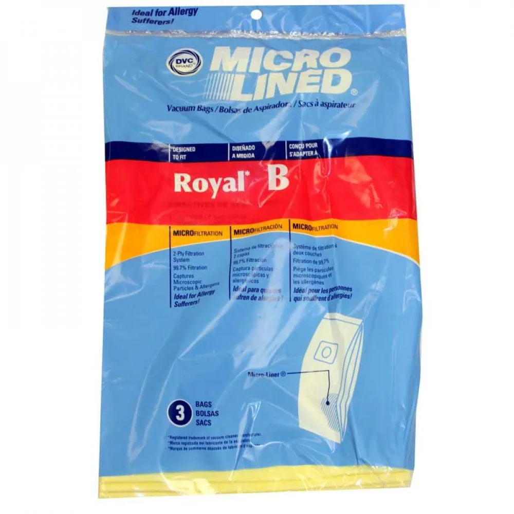 Appliance Factory Parts Appliance Factory Parts ROR-1472 Vacuum Bag Type B 3 Pack — product photo