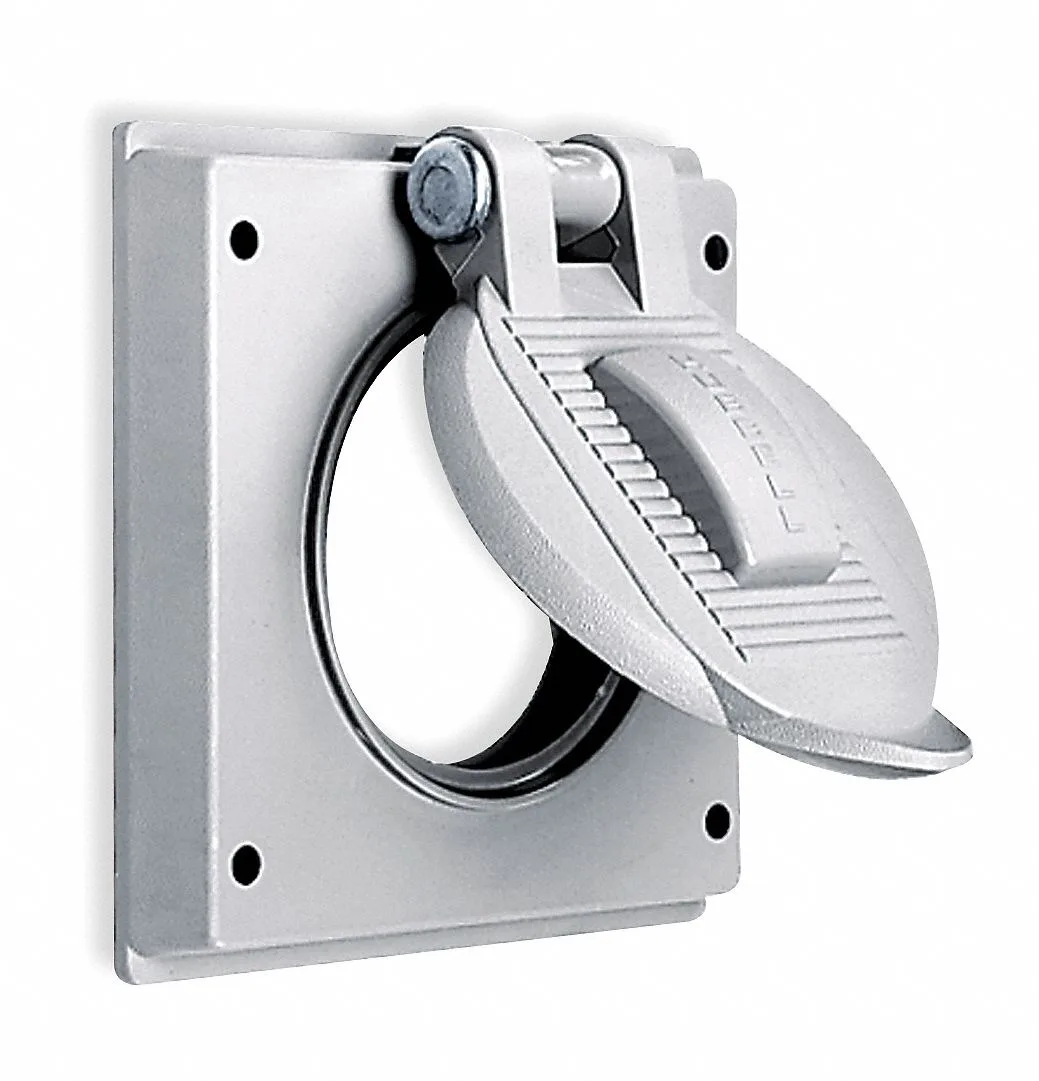 Hubbell Incorporated Hubbell Incorporated HBL7777A 2-Gang Vertical Weatherproof Cover — product photo