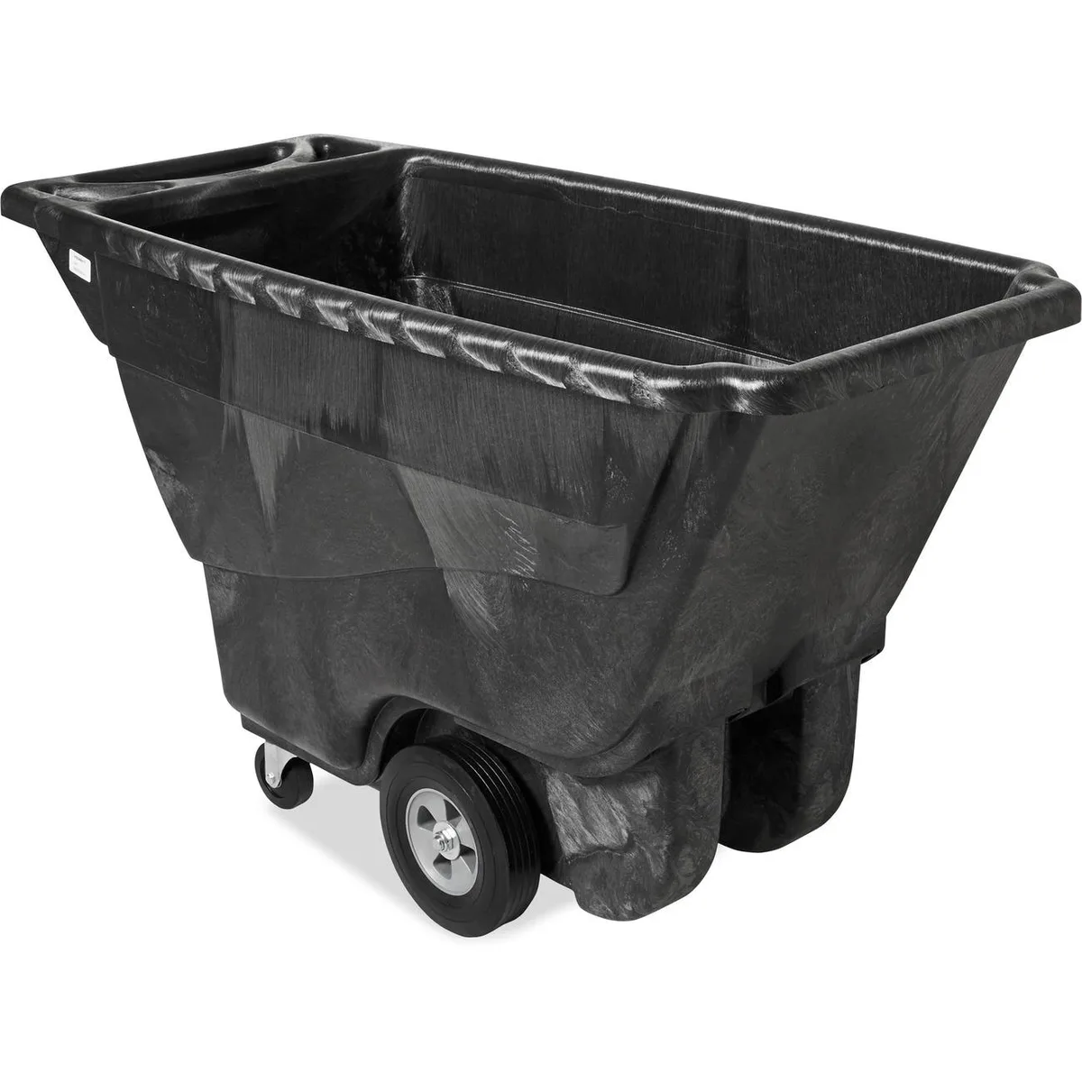 Rubbermaid Commercial Rubbermaid Commercial 9T14BLA Structural Foam Tilt Dump Truck 850 lb inventory supply — product photo