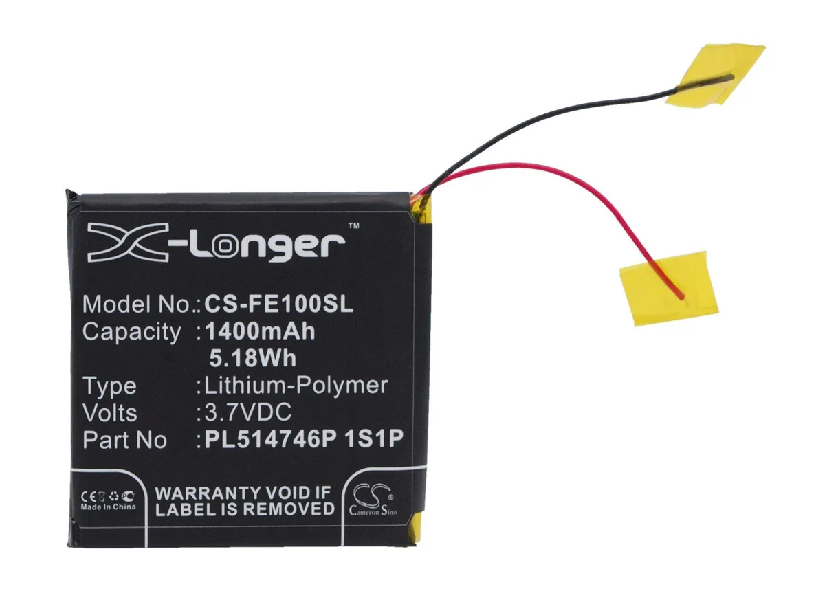  Cameron Sino Battery for Fiio E10 E10K E11K 1400mAh 3.7V — product photo
