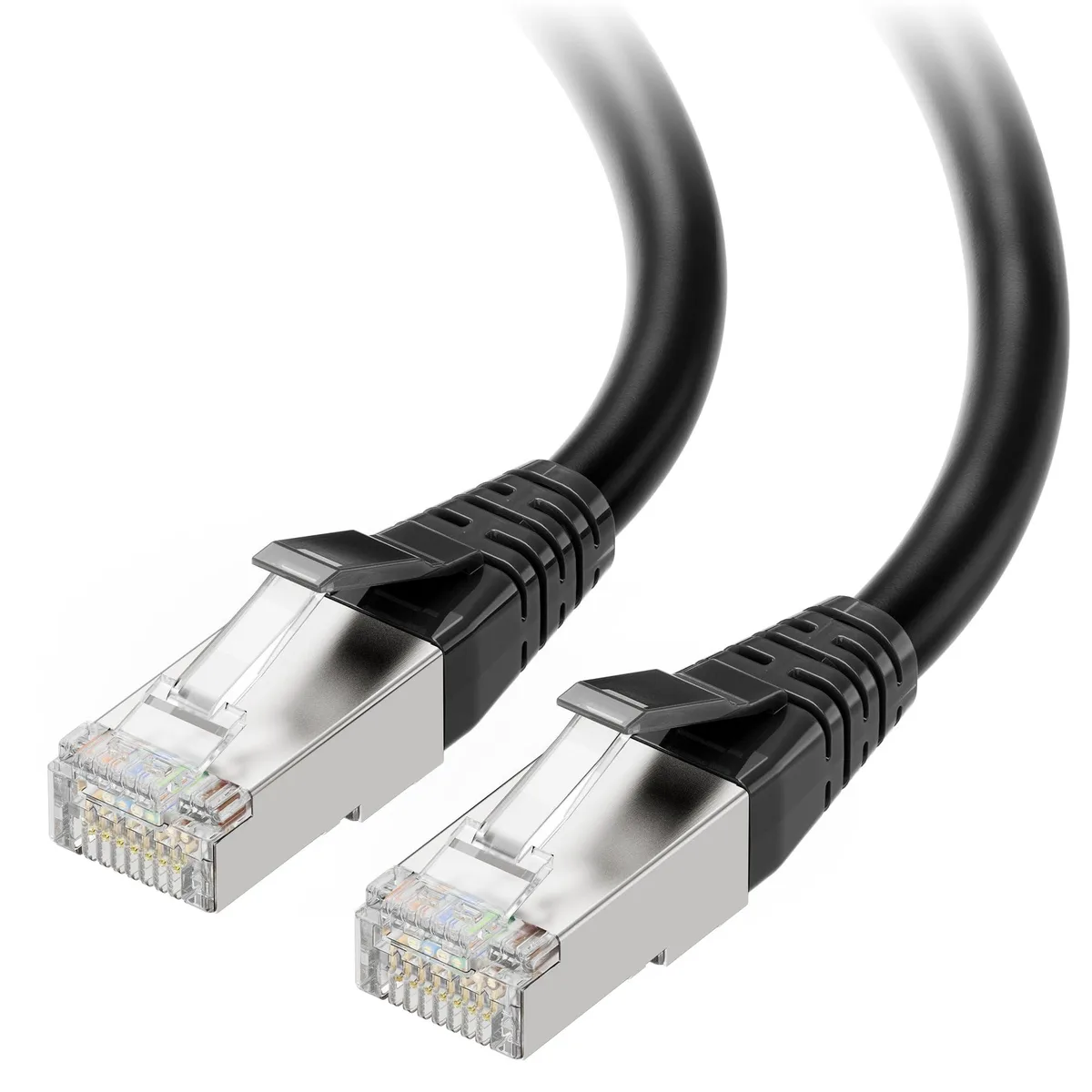 No Sew No Sew Cat 8 network ethernet cable 5ft Black 160051 — product photo