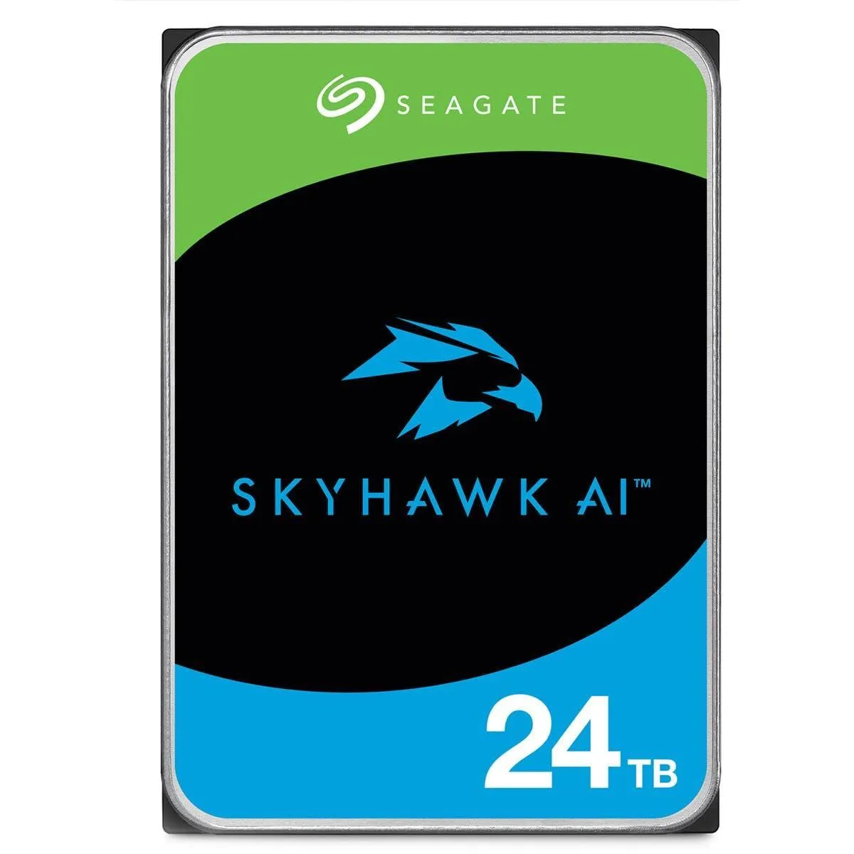 Seagate Seagate SkyHawk AI 24TB 3.5in SATA 512MB internal hard drive — product photo