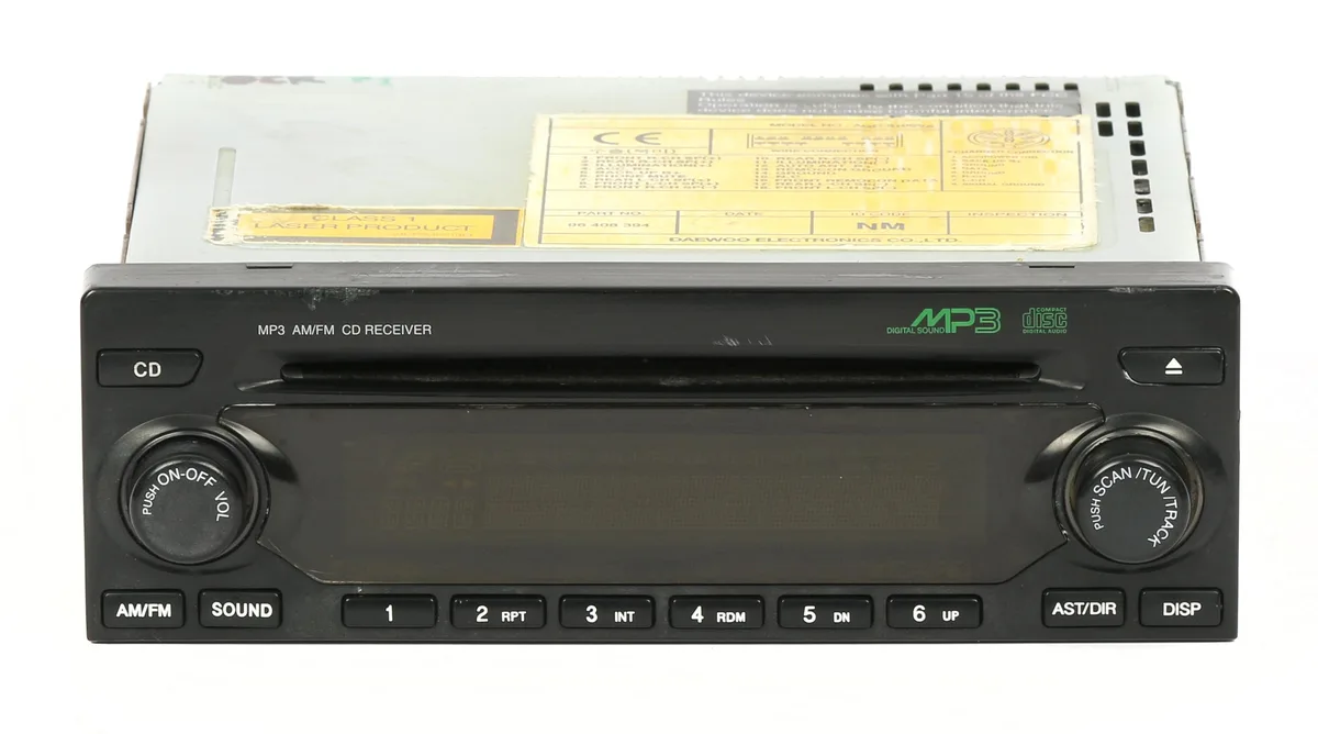 1 Factory Radio 1 Factory Radio AGC-3106VA AM FM mp3 CD Receiver — product photo