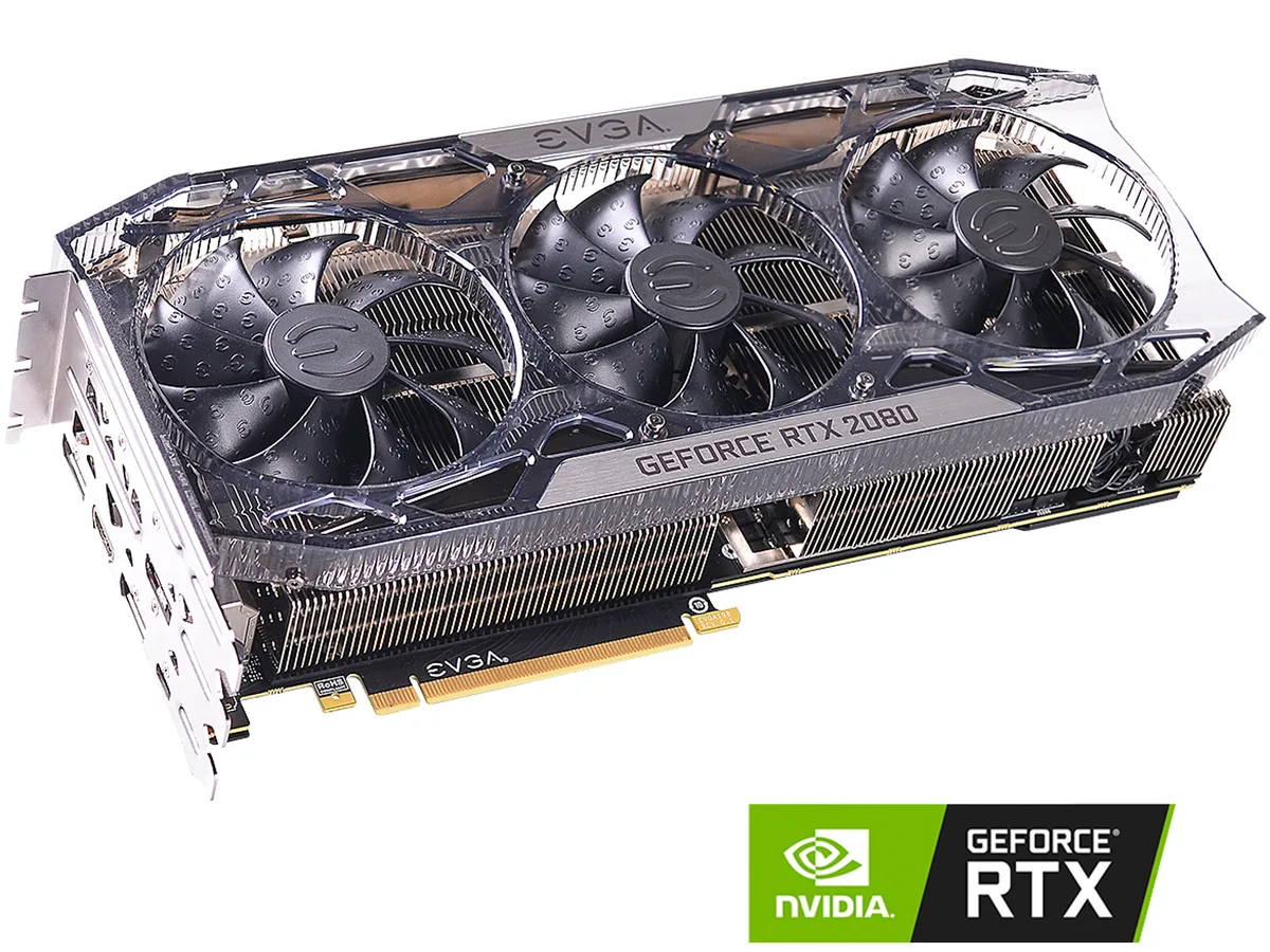 EVGA EVGA GeForce RTX 2080 FTW3 ULTRA 08G-P4-2287-KR 8GB GDDR6 graphics card — product photo