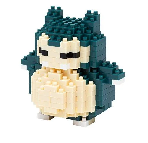 Bandai Bandai Nanoblock Pokemon Snorlax 220 Piece Building Kit hobby collectible — product photo