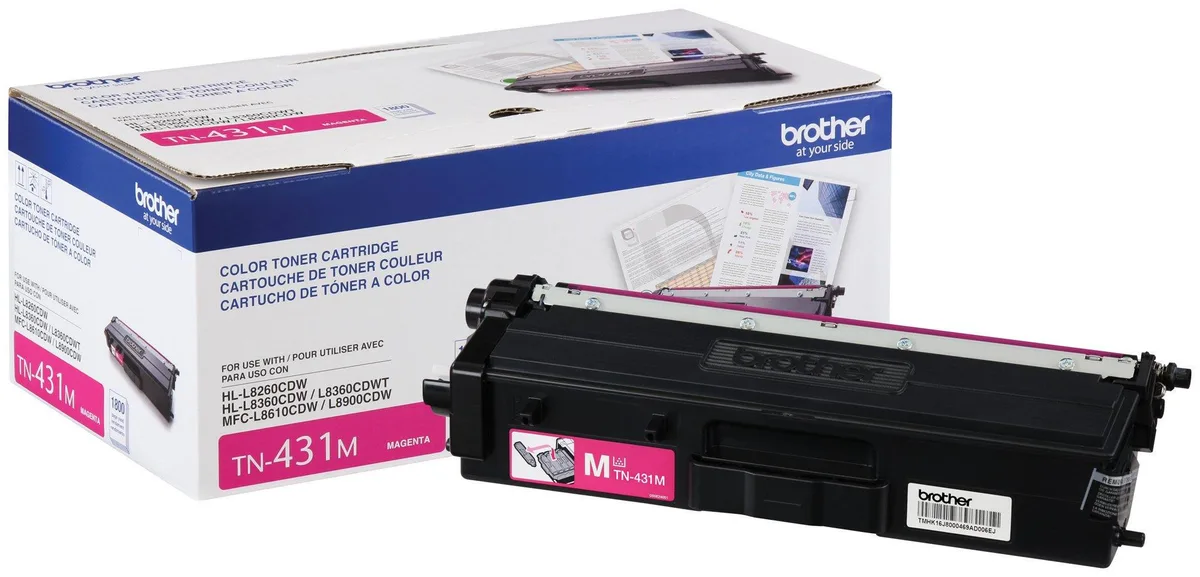 Brother Brother TN431M Magenta Toner Cartridge – 1800 pages — product photo