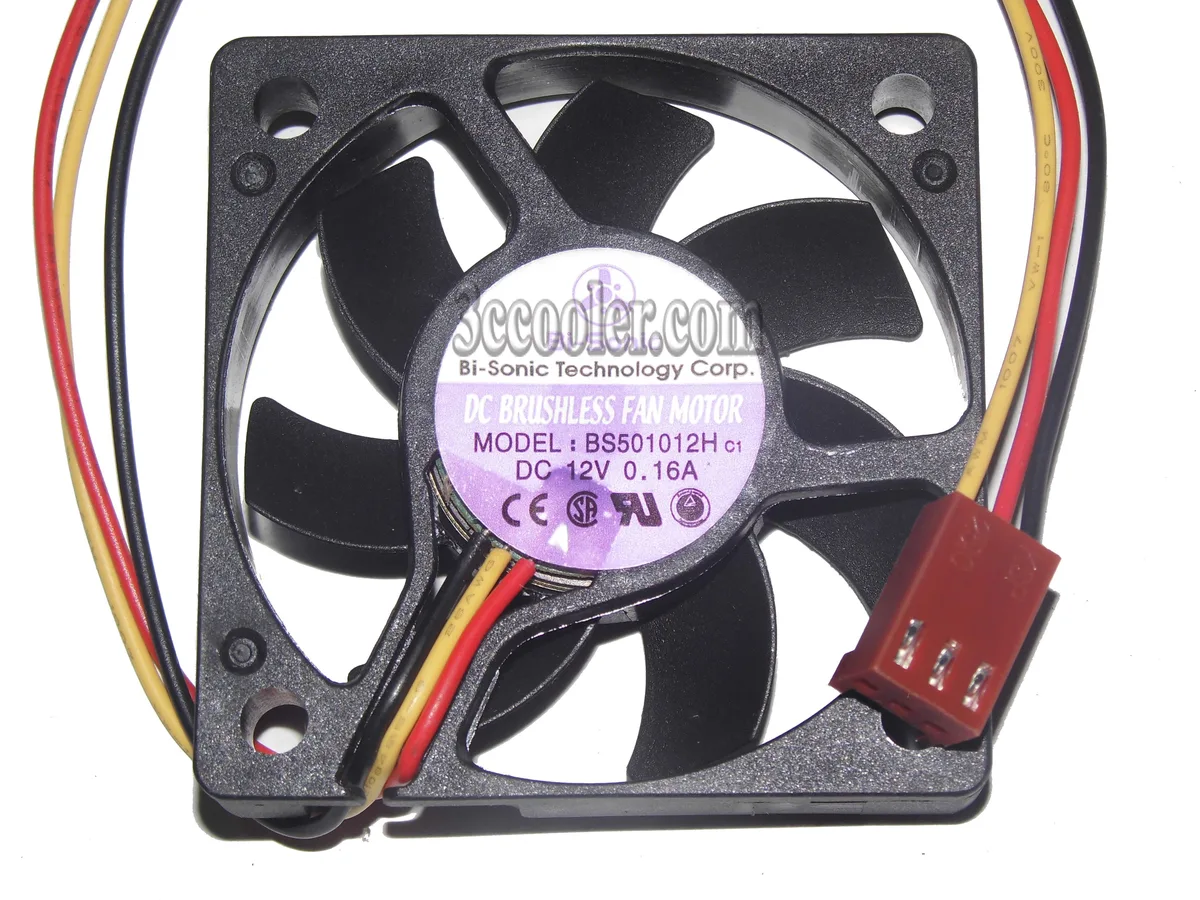 OEM Industries OEM Industries BS501012H 50mm 12V 0.16A 3 Pin Fan — product photo