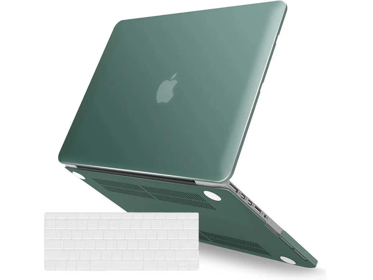 Werleo Werleo A1502 13-inch MacBook Pro Retina Hard Case Green with Keyboard Cover — product photo