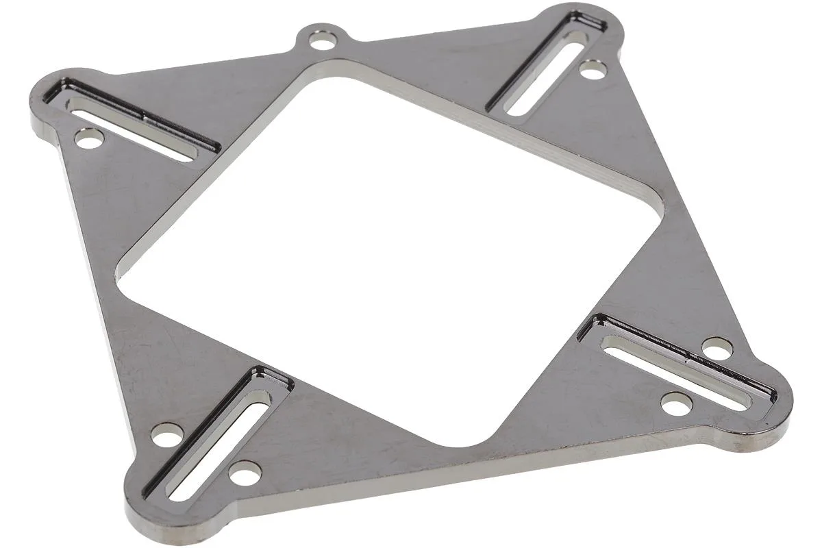 Alphacool Alphacool 17212 NexXxos GPX Single Mounting Bracket Nickel cpu accessory — product photo