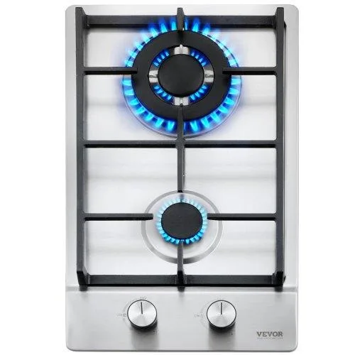 VEVOR VEVOR MGBS-312B4 12" 2-Burner Gas Cooktop 12250BTU LPG/NG — product photo