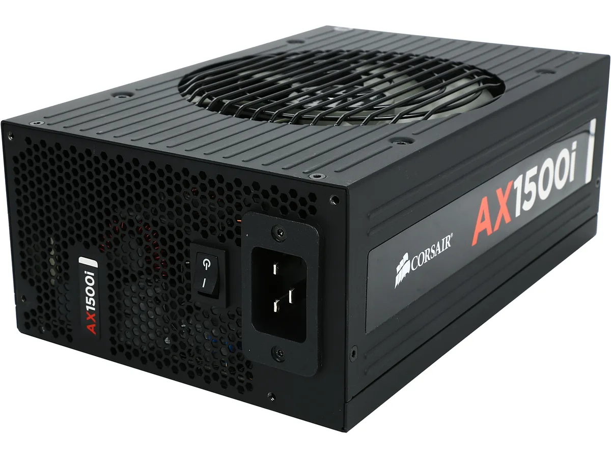 Corsair Corsair CP-9020057-NA/RF AX1500i 1500W power supply — product photo