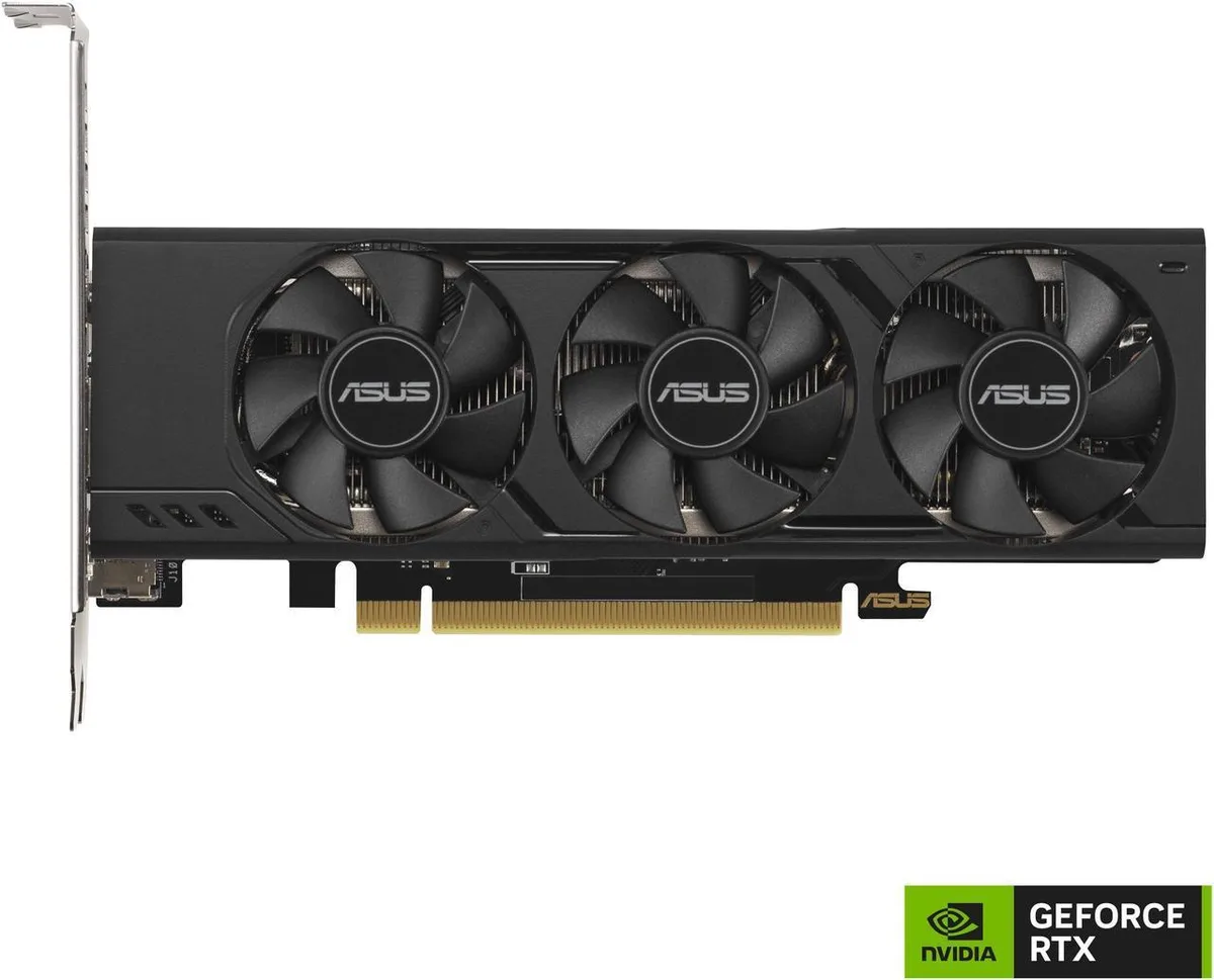 ASUS ASUS RTX4060-8G-LP-BRK GeForce RTX 4060 8GB graphics card — product photo