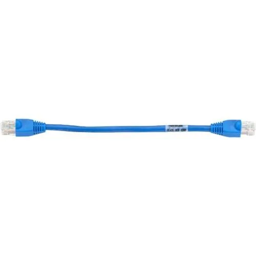 Black Box Corporation Black Box Corporation EVNSL641-06IN 6in blue Cat6 network ethernet cable — product photo