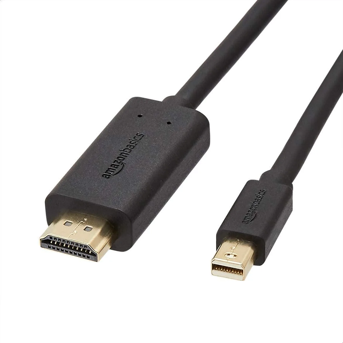 Amazon Basics Mini DisplayPort to HDMI Cable 1080p 6 Foot Black — product photo