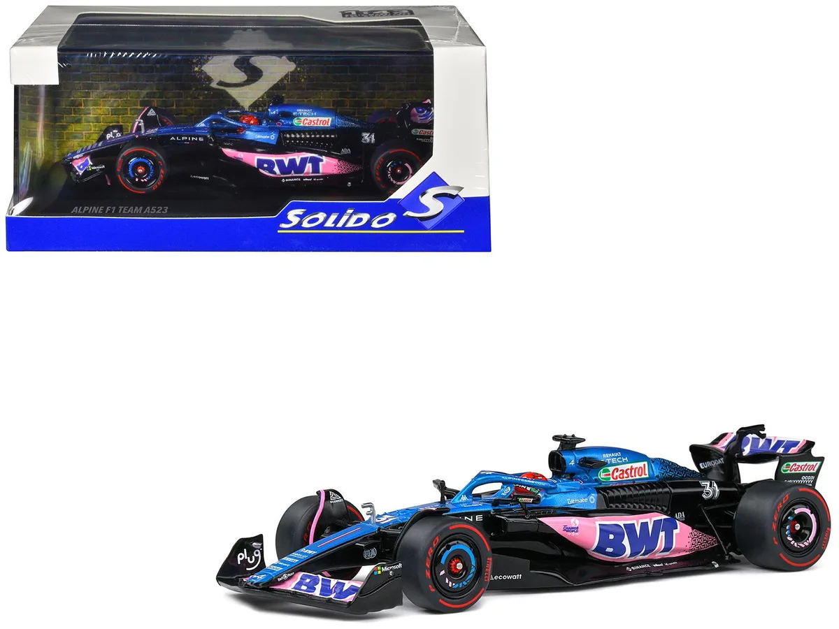Solido Solido Alpine A523 #31 Esteban Ocon BWT 3rd Place Monaco GP 2023 1/43 Diecast — product photo