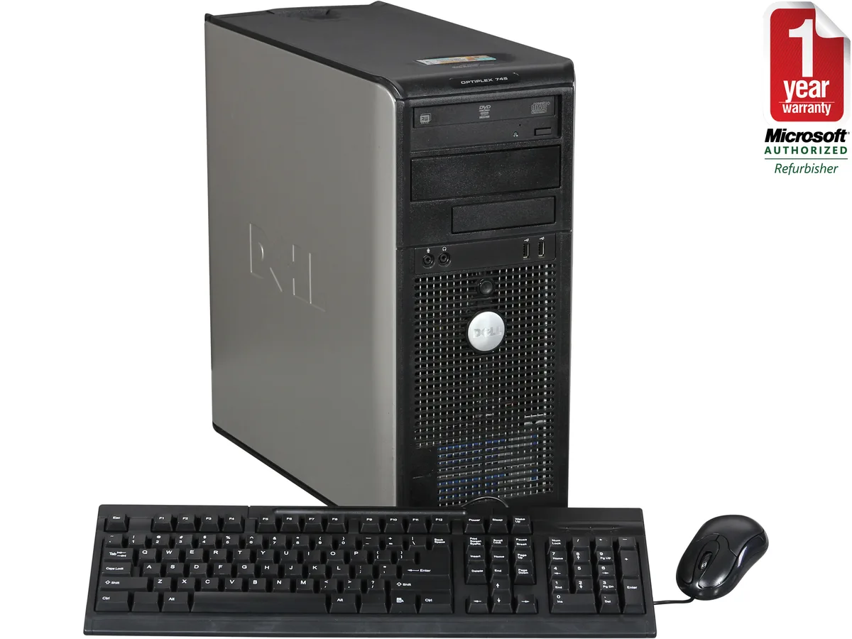 DELL DELL OptiPlex 745 TW2.134GB1TBW7P desktop PC — product photo