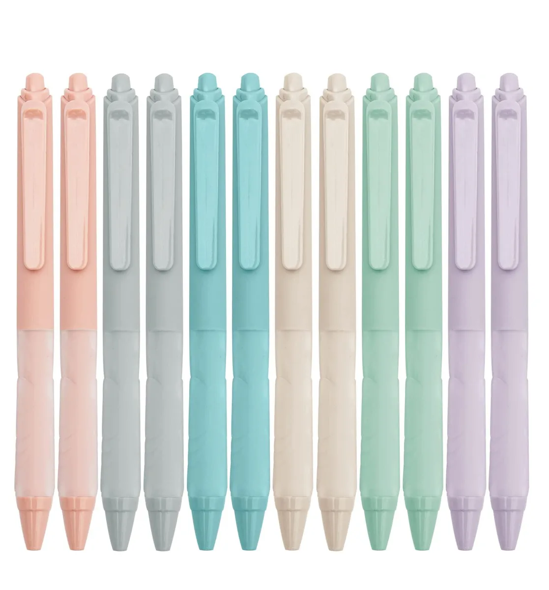  Linbsunne PEN-12 retractable ballpoint pens 1.0 mm 12-pack — product photo