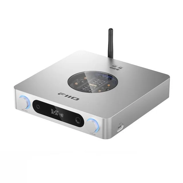 FiiO FiiO K13 R2R Desktop DAC Headphone Amplifier Silver — product photo