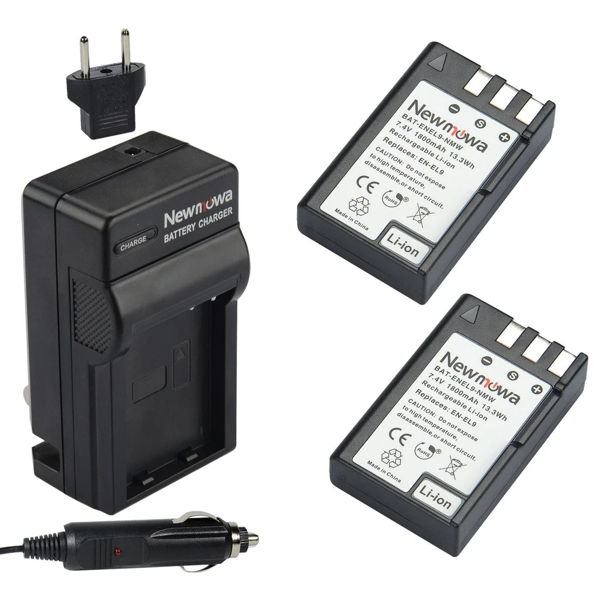  Accessory Power ENEL9-SK-C EN-EL9/EN-EL9a 2-Pack 1800mAh Kit — product photo
